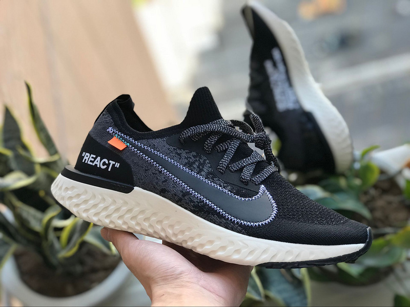 Off white x Nike Epic React FlyknitAQ0067 010 40 45